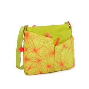 Shoulder Bag EVE Lily flowers print - PILATES