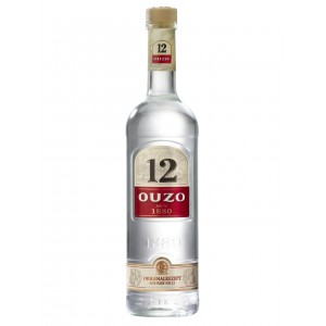 Ouzo 12 40% 1L