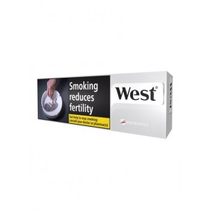 West KS Filter Silver 200 cigarettes