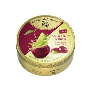 Cavendish & Harvey Duo Fruit Cherry Lime 175g